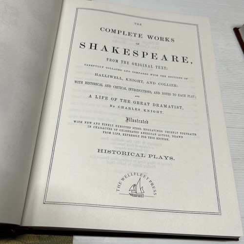 William Shakespeare, Complete Works, Wellfleet Press 1988, Box Set (HC) TR7 - Picture 14 of 24