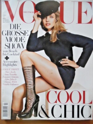 VOGUE GERMANY 7 - 2011 Natalia Vodianova Chloe Sevigny Elton John Anna Netrebko