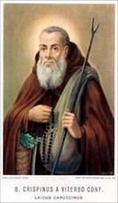 SANTINO HOLY CARD SAN CRISPINO DA VITERBO CAPPUCCINO