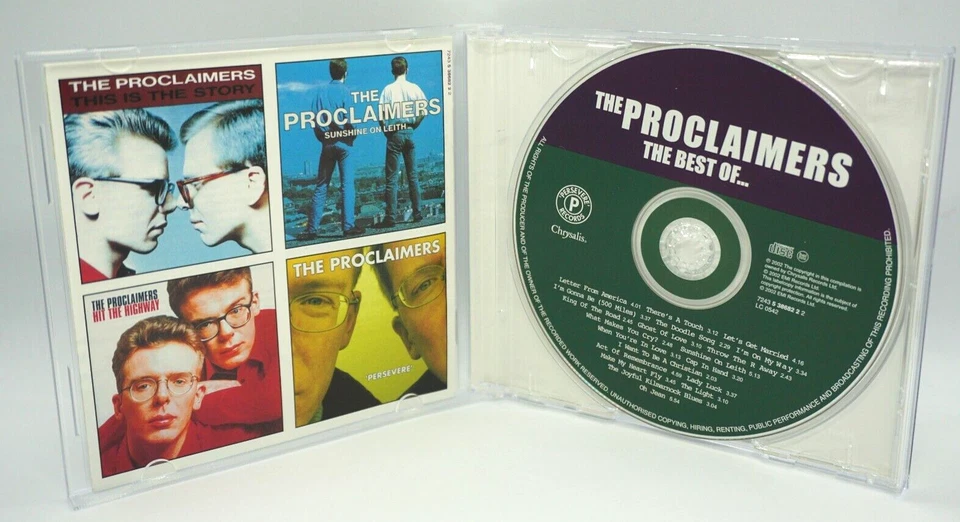 The Proclaimers : The Best Of ... 87- 02 CD Album - I'm Gonna Be (500 Miles) - Image 3 of 3
