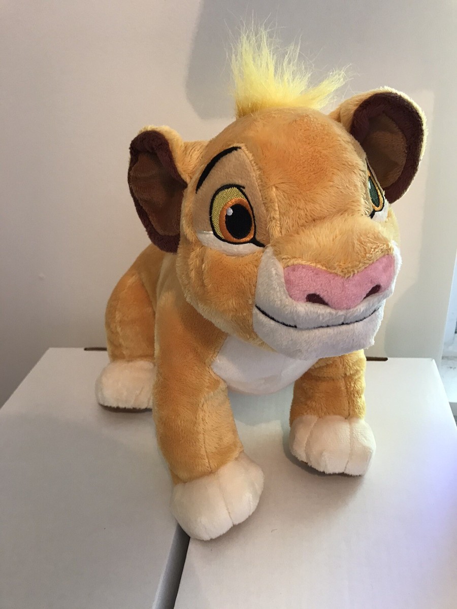 Disney Collection The Lion King Simba Plush Stuffed Animal 12”