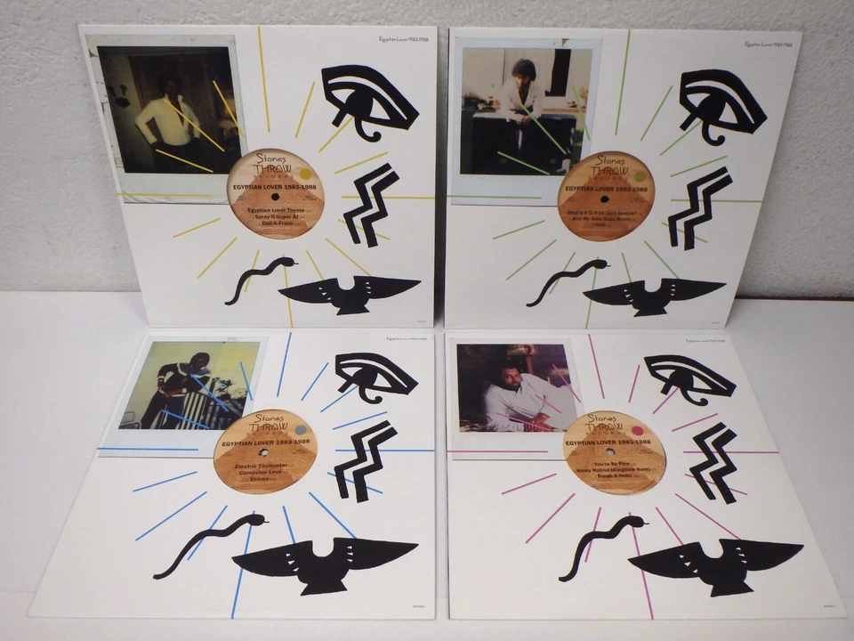 EGYPTIAN LOVER 1983-1988 Signed, Autograph 4x LP BOX SET Stones Throw STH2350 Foto 2 de 4
