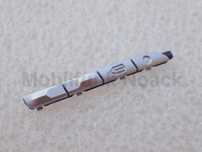 Original Nokia E65 Side Key | Volume Button | Lautstärke Silber 9799792 NEU