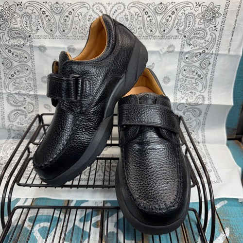 Dr. Comfort Mens Diabetic Shoes Black Scott 9210 Leather Sz 7.5XW Worn 1X - Picture 11 of 11
