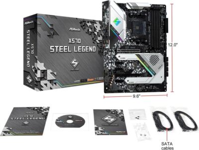 ASRock X570 Steel Legend AM4 AMD ATX AMD Ryzen 5000-2000 DDR4