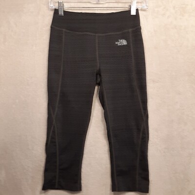 The North Face Womans FlashDry Compression Pants Sz.Small/Gray/Running/Gym/Reg.