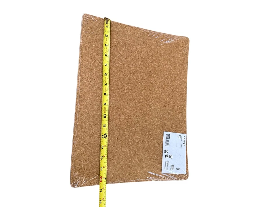 IKEA Cork Bulletin Board, All Purpose ,New Sealed Corkboard 11” X 17” Total of 4 - Image 2 of 4