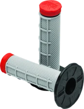 ProTaper Fits Tri Density MX 1/2 Waffle Grips - Red