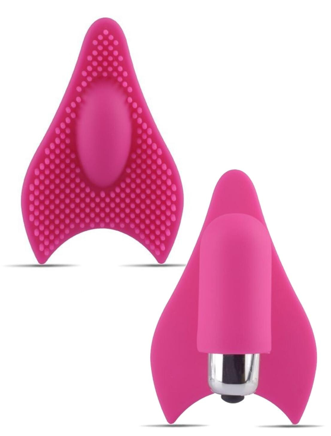 Stimolatore vaginale vibrante in silicone massaggiatore vibratore clitoride rosa