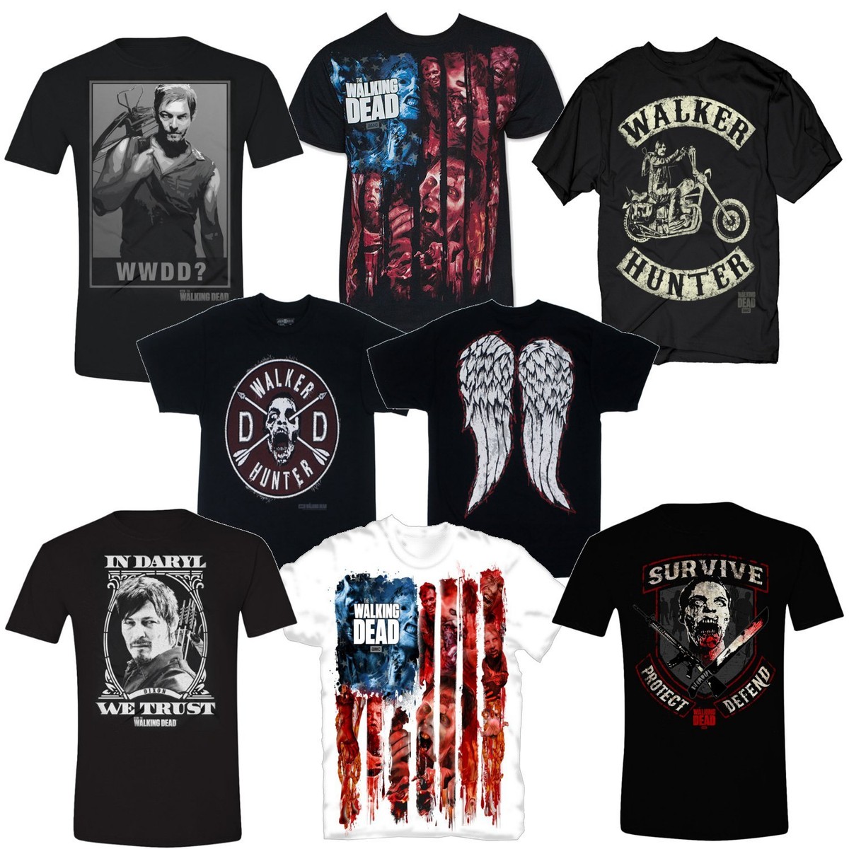 The Walking Dead Horror AMC TV Serie Merchandise Offiziell T The Walking Dead Horror AMC TV Serie Merchandise Offiziell T