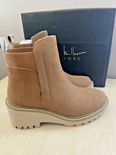 Nicole Miller Pocas Wedge Lug Platform Chelsea Boot size 7.5- NIB - Picture 7 of 12