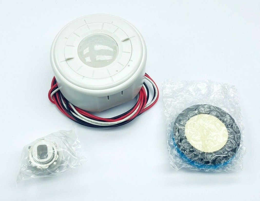 High-bay Occupancy Sensor Leviton OSFHU-ITW - PIR Motion Sensor With 3 ...