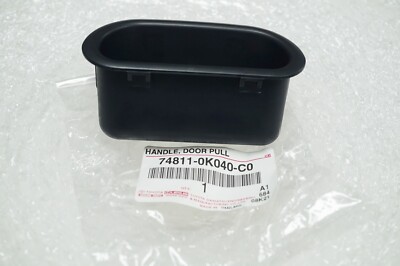 74811-0K040-C0 Back Door Panel & Glass Black For Toyota Fortuner