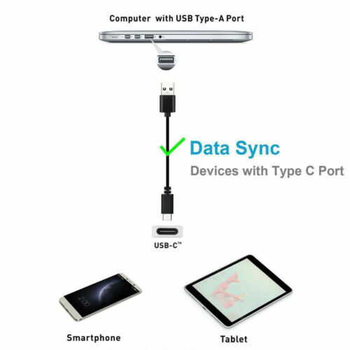 Lot USB-C Type C Cable Fast Charging Cord For Samsung Galaxy S8 S9 Plus Note 8 9 - Picture 6 of 12