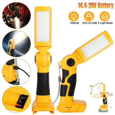 LED Lampe Für DeWalt 18V DCL043 Akku Leuchte Handlampe Licht 12W Arbeitsleuchte