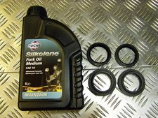 YAMAHA RD50M RD50MX RD80MX FORK SEALS DUST SEALS AND OIL