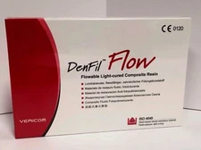 VERICOM DenFil Flowable Light-cured Composite Resin Restorative 4x2gm Syringe
