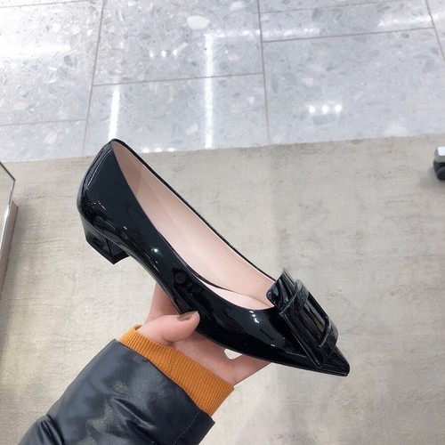 New in Box Authentic Roger Vivier Gommettine 25mm Pump Heels Flats Shoes 35.5 - Picture 9 of 11