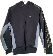 Rare Vintage Adidas Men Sweatshirt Embroid Adidas Logo with Golden Thread Size M