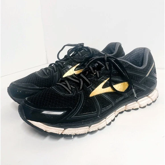BROOKS Men's Beast GTS 17 Running shoes Black Gold Size:10 D | eBay