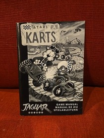 Atari Karts (Atari Jaguar, 1995) Box And Manual Only
