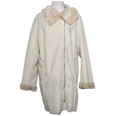 Fresh Spirit by Ellos, Shearling Jacke, Damen, Größe: 44, Beige #4j3