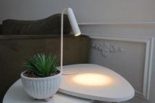 Modular Magnetic LED Desk Lamp Adjustable Portable Battery Powered Black