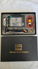 TinySA Spectrum Analyzer 100kHz  960MHz/Antennas /Cable Case FREE SHIPPING VIDEO