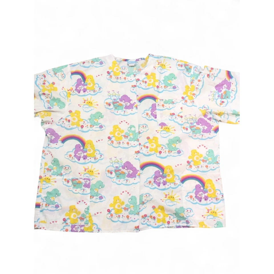 Blusa Médica Care Bears Barco Uniforms Para Mujer 3XL Dibujos Animados Foto 3 de 4