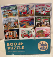 Sealed - Cobble Hill Jigsaw 500 piece puzzle Hitting The Road