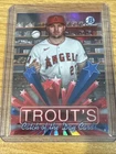 2025 BOWMAN BASEBALL CHROME MIKE TROUT CATCH OF THE DAY CARDS INSERT #HS-6