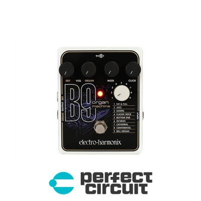 Electro-Harmonix B9 Organ Machine Pedal EFFECTS - DEMO - PERFECT CIRCUIT