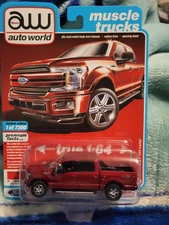 Auto World 2018 Ford F-150 Lariat Red 