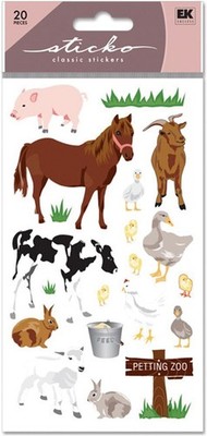 Sticko Stickers-Petting Zoo