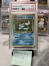 PSA 9 Vaporeon #134 1997 Holo Jungle Japanese Pokemon Card
