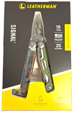Leatherman Signal 19 In 1 Multi Tool Tundrascape Multipurpose Pliers Blue Green