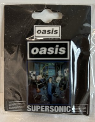 OFFICIAL OASIS SUPERSONIC LIVE  25 PIN  TOUR MANCHESTER MERCH STORE NEW SEALED