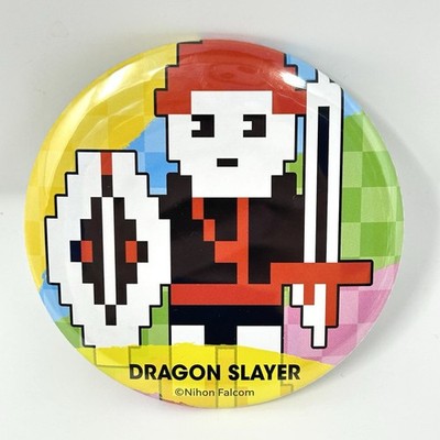 Dragon Slayer Legend of Heroes Can Badge Pin Nihon Falcom 40th Anniversary