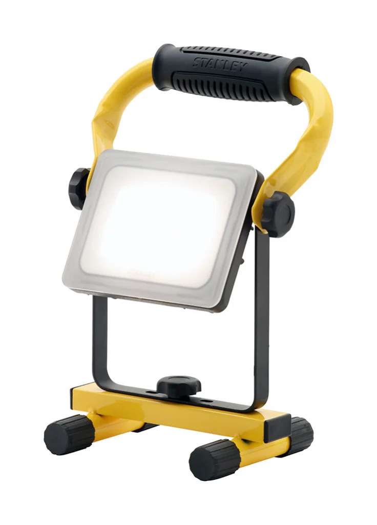 Work Light Yellow 20w LED 230v IP44 4000K Stanley SXLS36383E