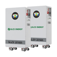 32.15kWh 2Pack 48V 314AH LiFePO4 Battery Vertical Standing Backup