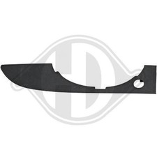 Lüftungsgitter Stoßfänger Diederichs 1017148 für Audi Rechts Unten