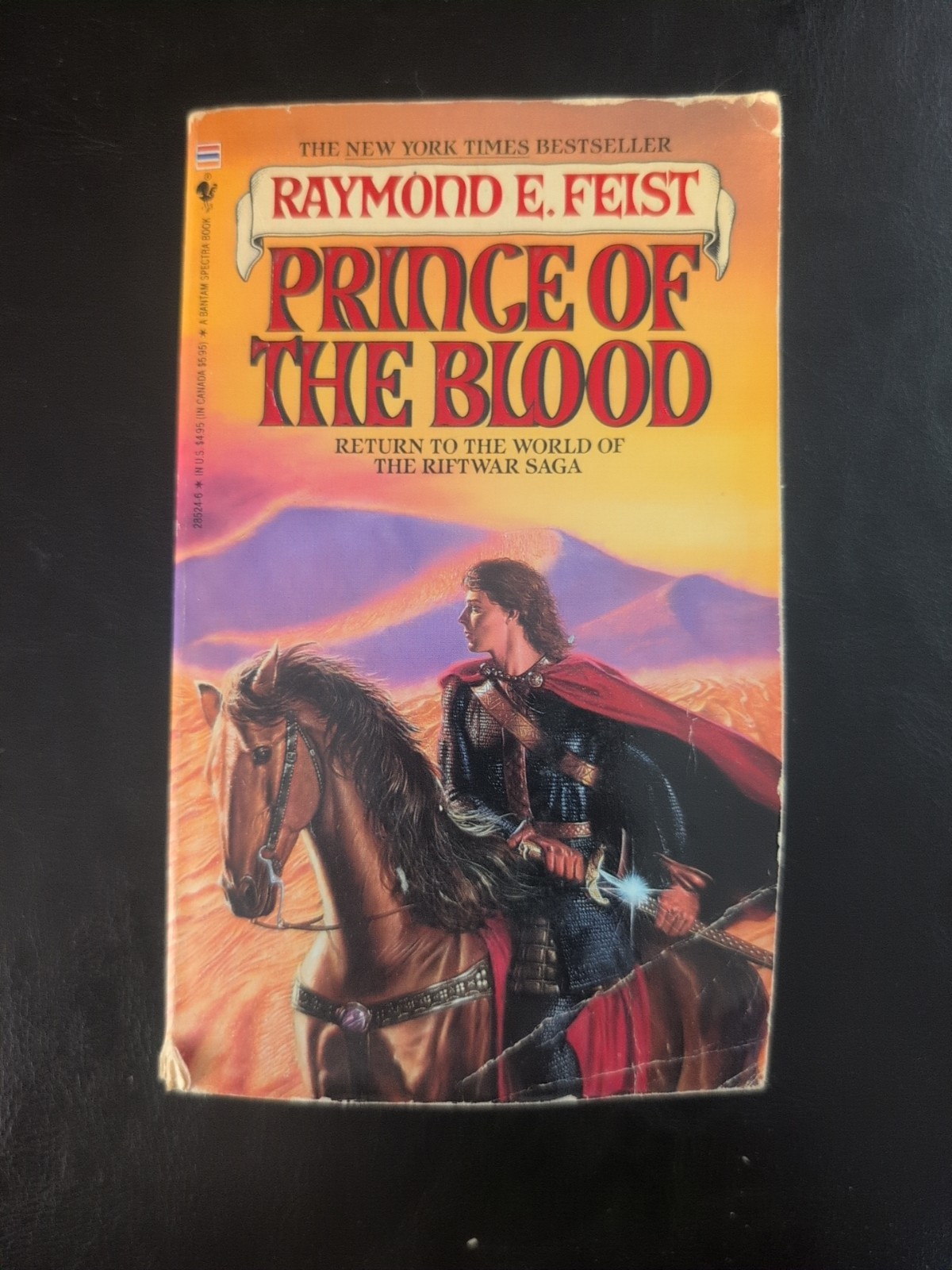 Prince of The Blood by Raymond E. Feist Book Club Edition