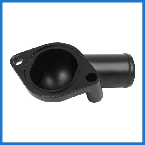 Black Car Water Neck Thermostat Housing 15 Degree for SBC BBC for Chevy 265 