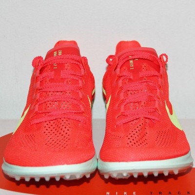 Nike ZoomX Dragonfly 2 Track Spikes Mens 6.5 Womens 8 Crimson Lime