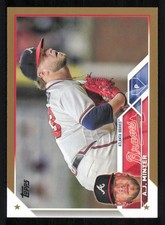 2023 Topps Gold #159 A.J. Minter /2023