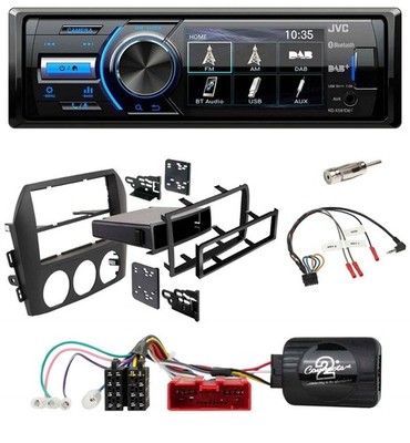 JVC Bluetooth Lenkrad USB DAB Autoradio für Mazda MX 5 NC 2005-2008