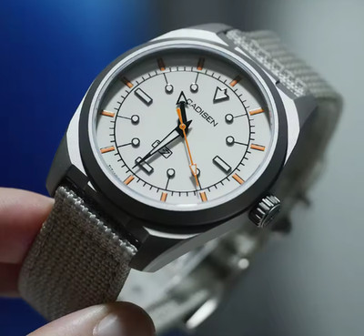 CADISEN TI-7 Autodyne Titanium Automatic Mechanical Watch Man Wristwatch