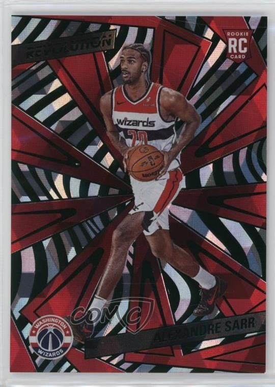 2024-25 Panini Revolution Rookies Cubic /50 Alexandre Sarr #106 Rookie RC