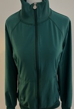 Cherokee Infinity Women  s Scrub Jacket Size XS Hunter Green