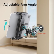 Tablet Mount for Truck Heavy Duty Drill Base Phone Holder for Car Dashboard Wall